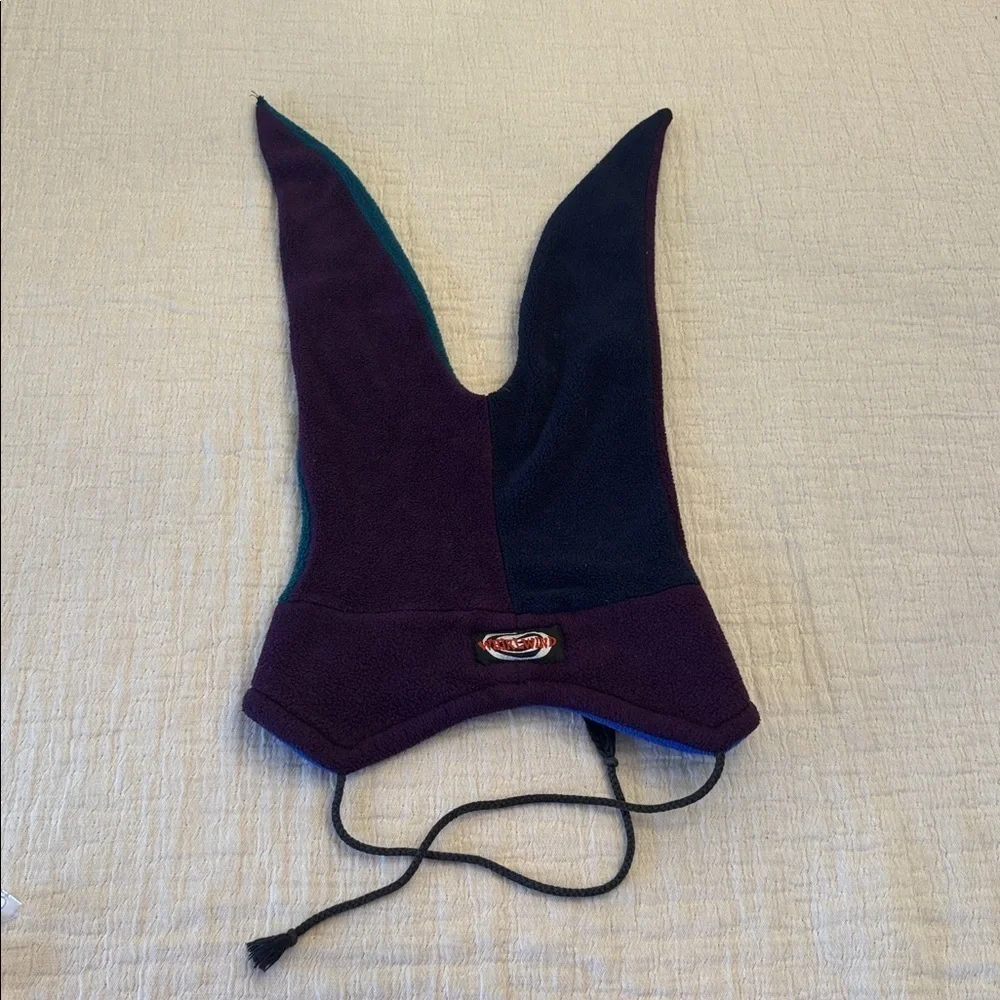 Vintage! 90s Whirlwind Colorful Fleece Jester Ski/Snowboard Hat